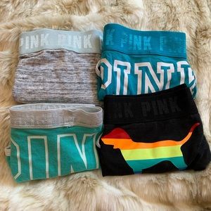 4 pairs of PINK panties.